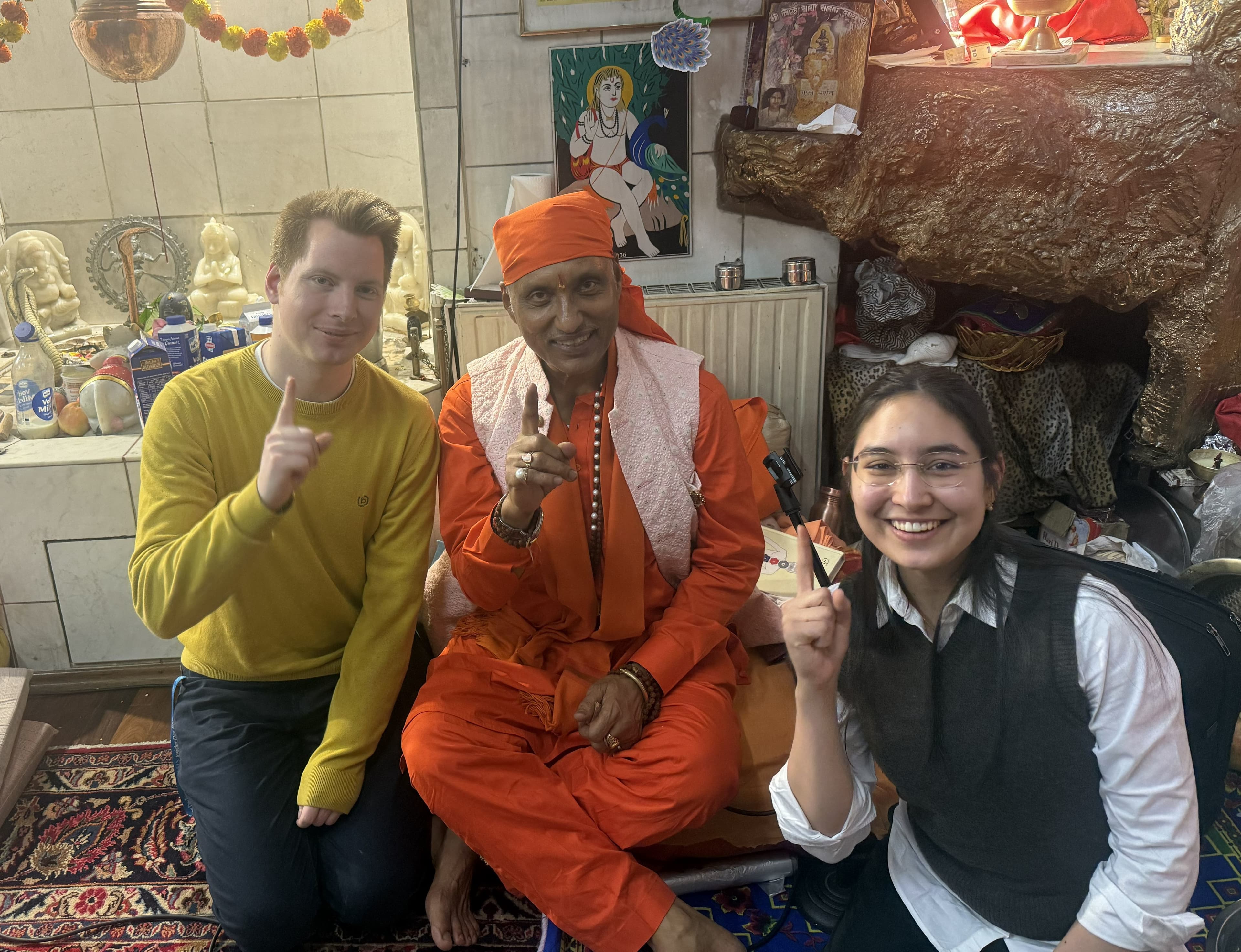Visit to the Hindu Temple in Vienna